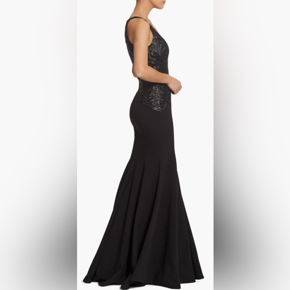 NWT - Dress The Population Marlene Sequin Trumpet Dress - Size S - Picture 3 of 9